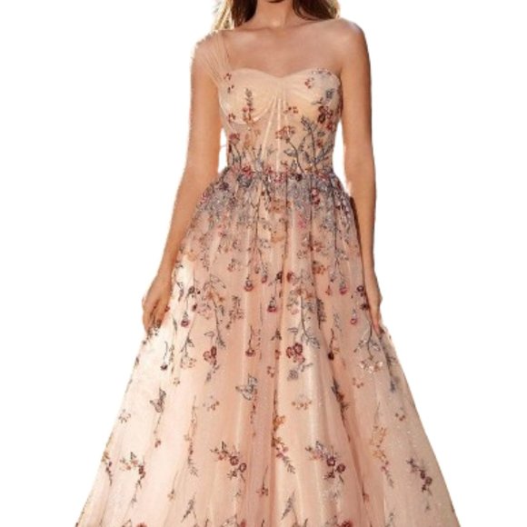 Andrea And Leo Dresses & Skirts - Andrea And Leo A1289 Prom Dress Champagne Size 4